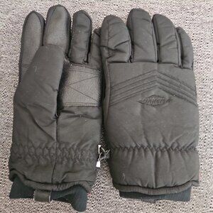 SARANIC SKI SNOW WORK BLACK LINED WATERBLOC GRIPP MENS GLOVES L